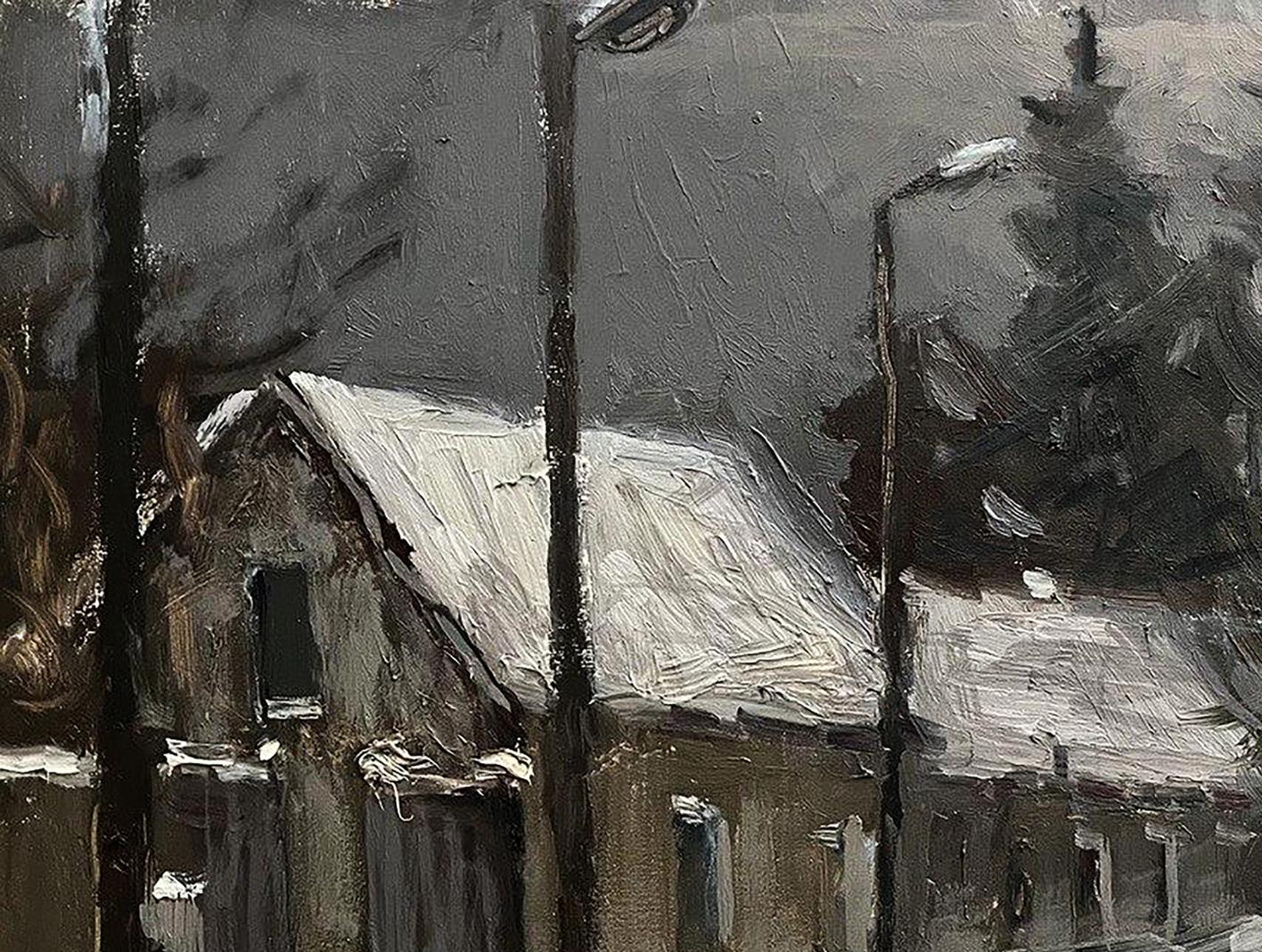 Oil painting White carpet Volodymyr Pashchenko