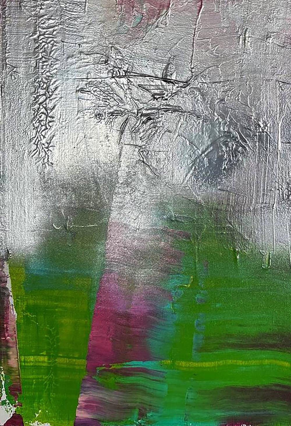 Acrylic painting Mirror of the Soul Olga Melezhik