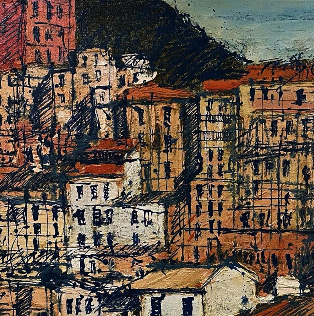 Oil painting Graphic of the City Serhiy Kovalev