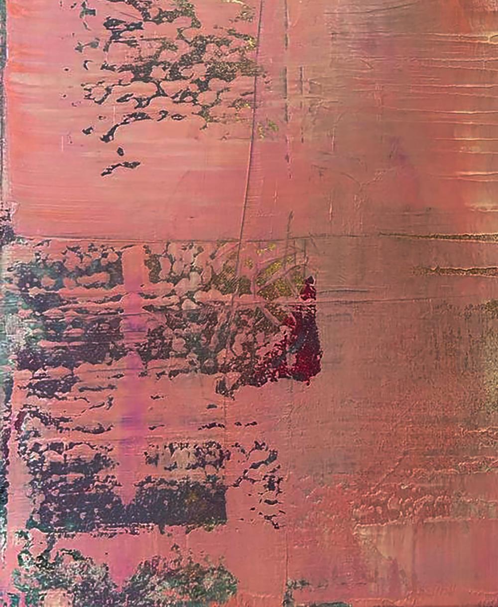 Acrylic painting Tenderness in my eyes Olga Melezhik