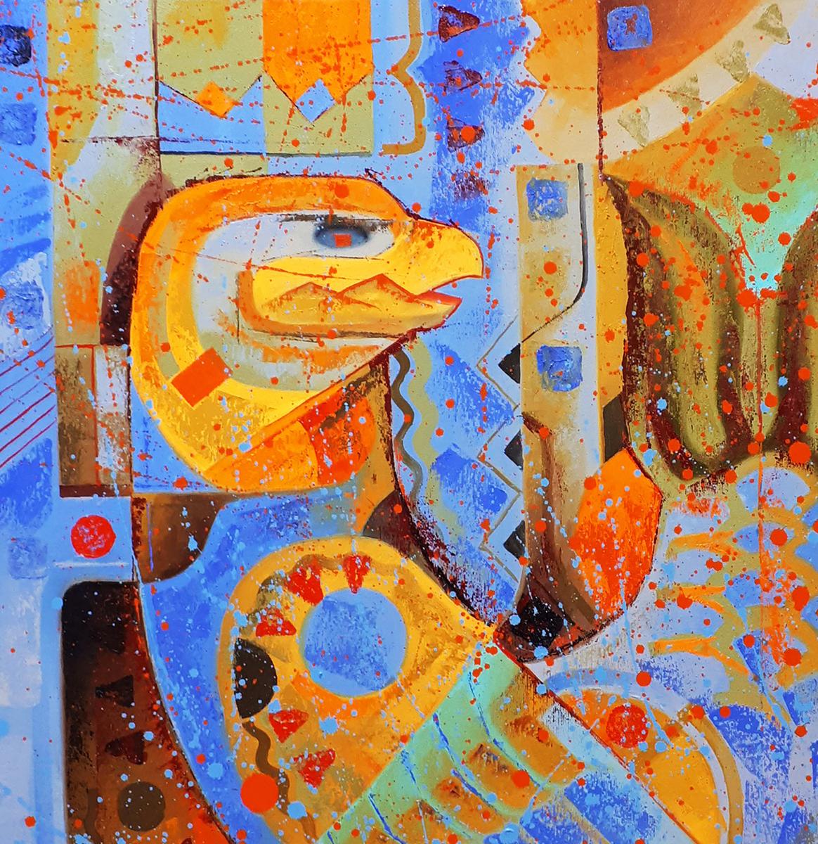 Abstract paintings Animals   