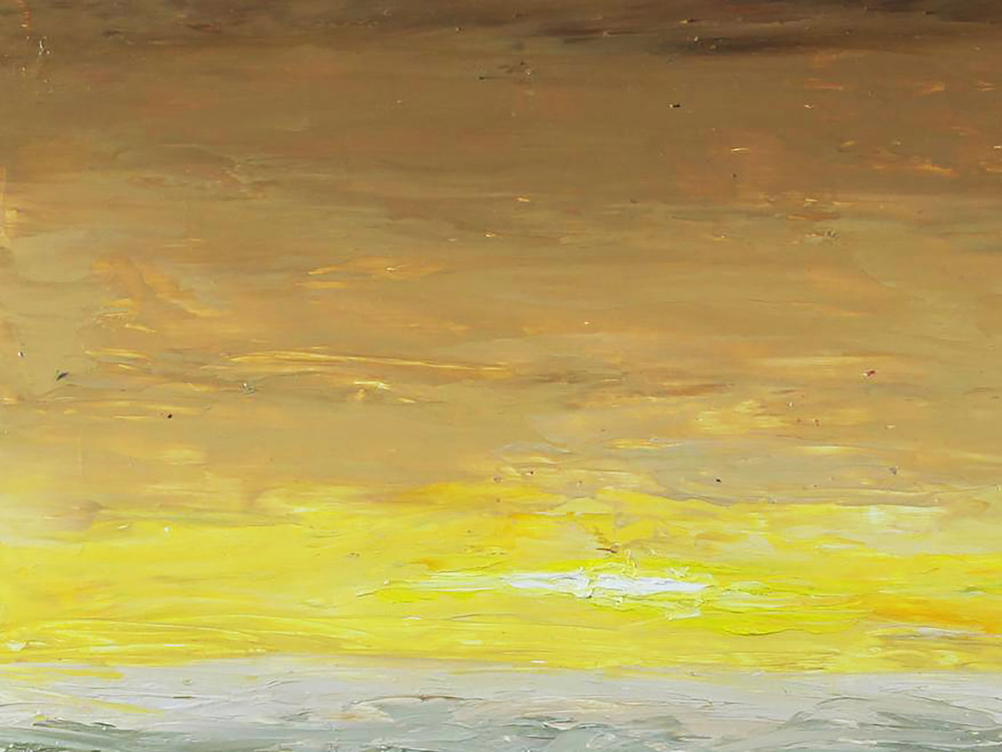 Oil painting Beige landscape Andriy Klishyn