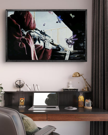 Oil painting Approaching danger Igor Konovalov