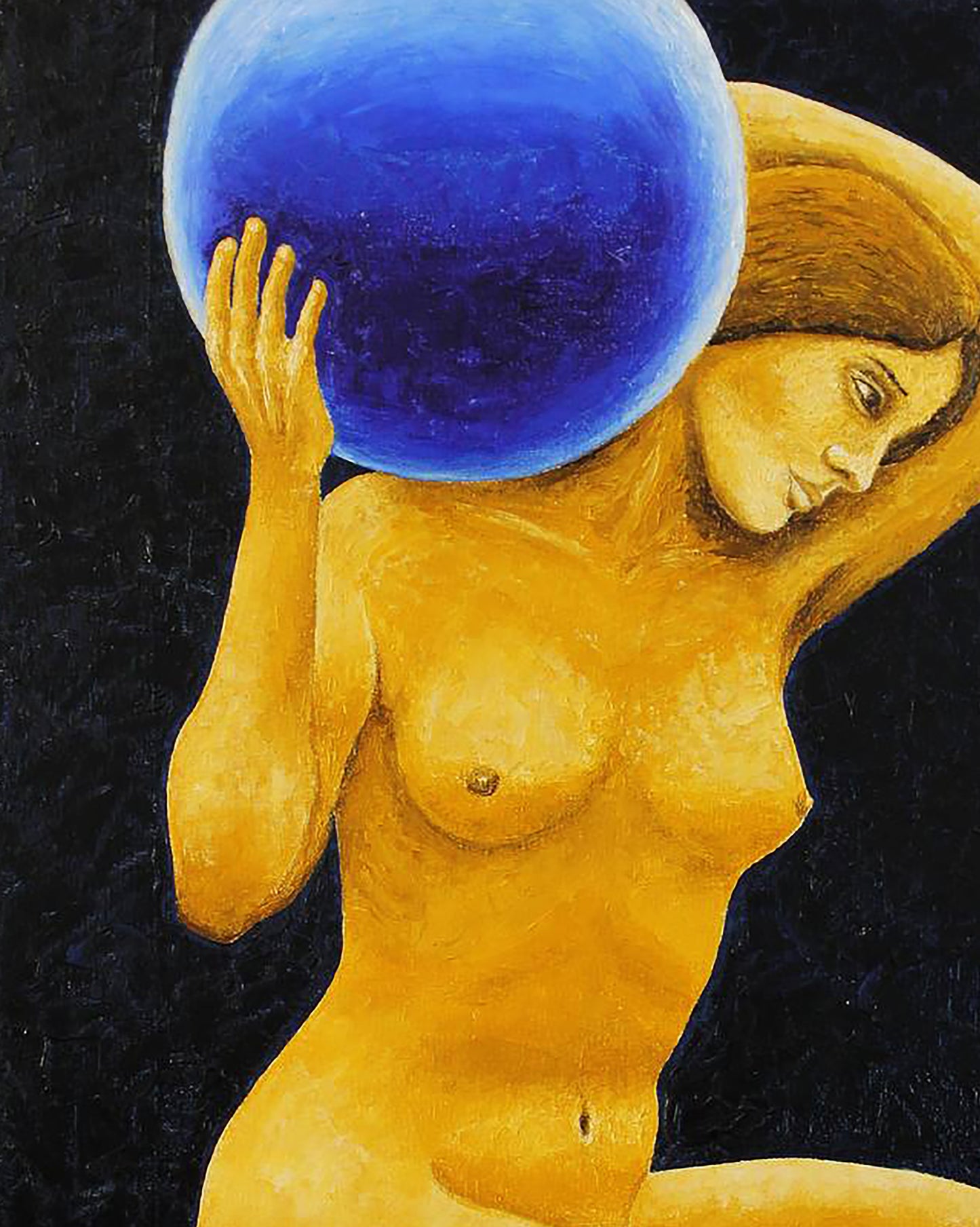 Oil painting Terra Andriy Klishyn