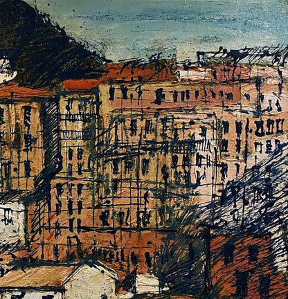 Oil painting Graphic of the City Serhiy Kovalev