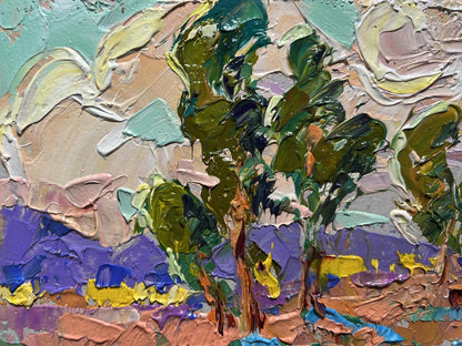 Oil painting In the autumn meadows Oleksiy Ivanyuk