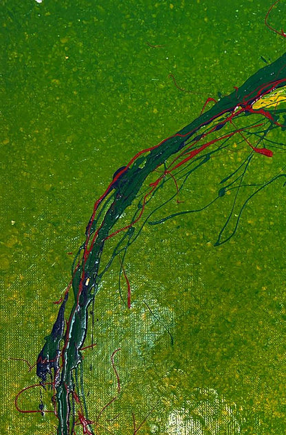 Acrylic painting Bright lemon Olga Melezhik