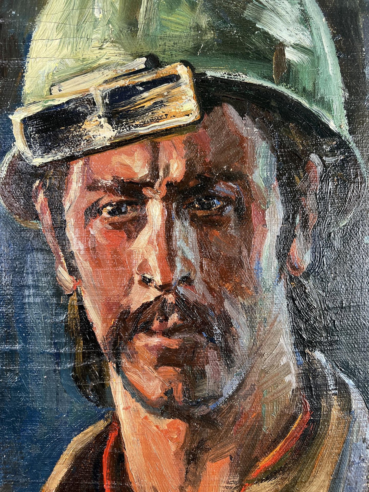 Oil painting Fire and metal Munk Igor Alexandrovich