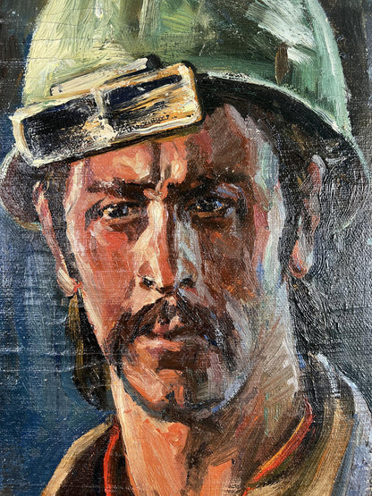 Oil painting Fire and metal Munk Igor Alexandrovich