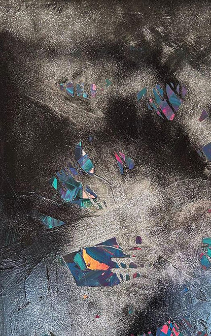 Acrylic painting Galaxy of the Soul Olga Melezhik