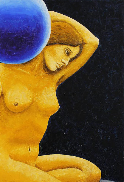 Oil painting Terra Andriy Klishyn