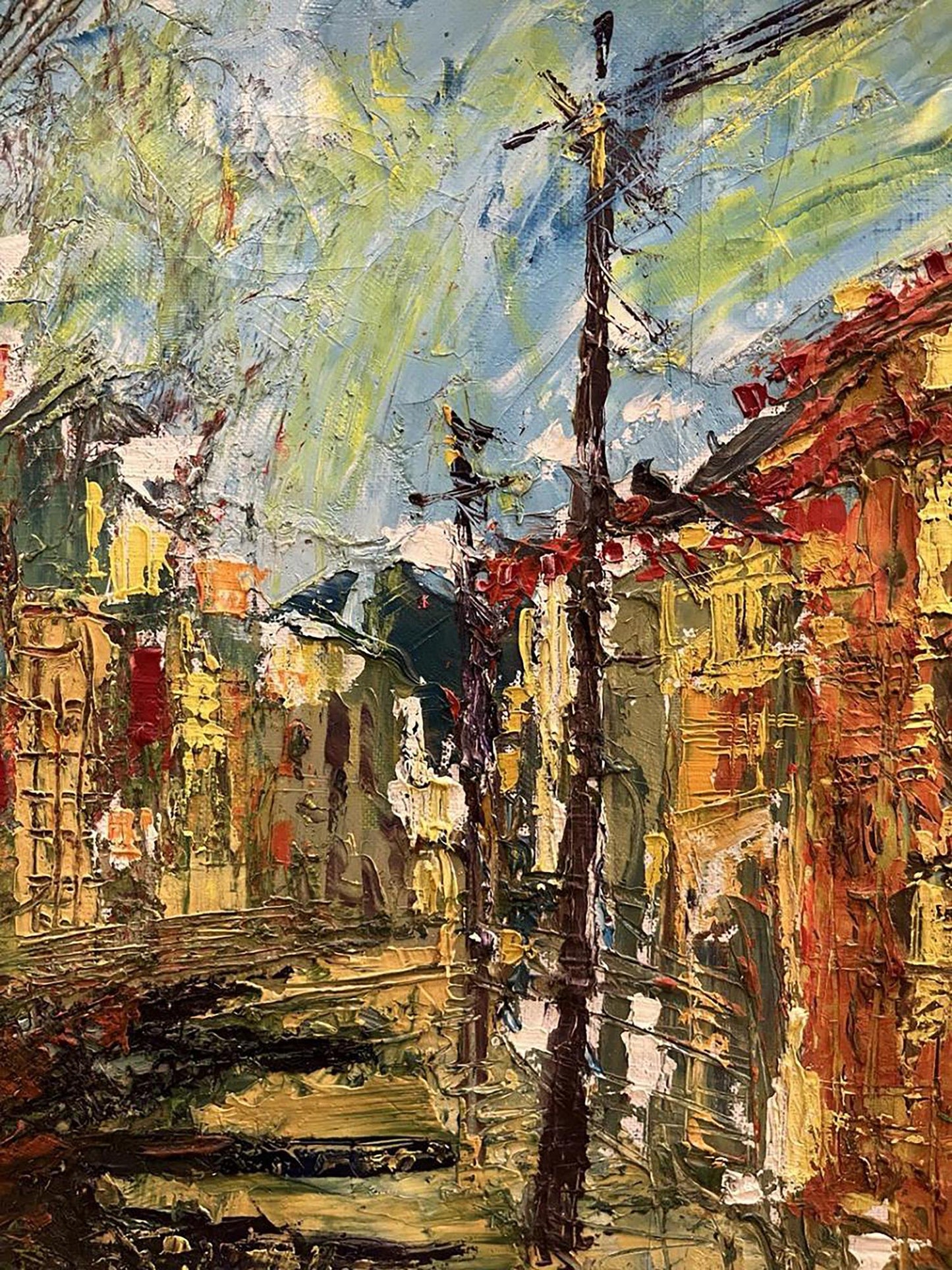 Oil painting Street in Rio de Janeiro Serhiy Kovalev