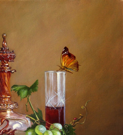 Oil painting Honey decanter Valeriy Bulat