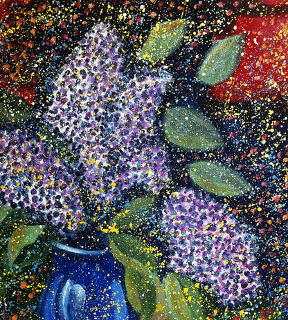 Oil painting Lilac Eric Danne