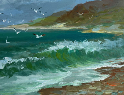 OIl painting Sea freshness Yuriy Suprunchuk