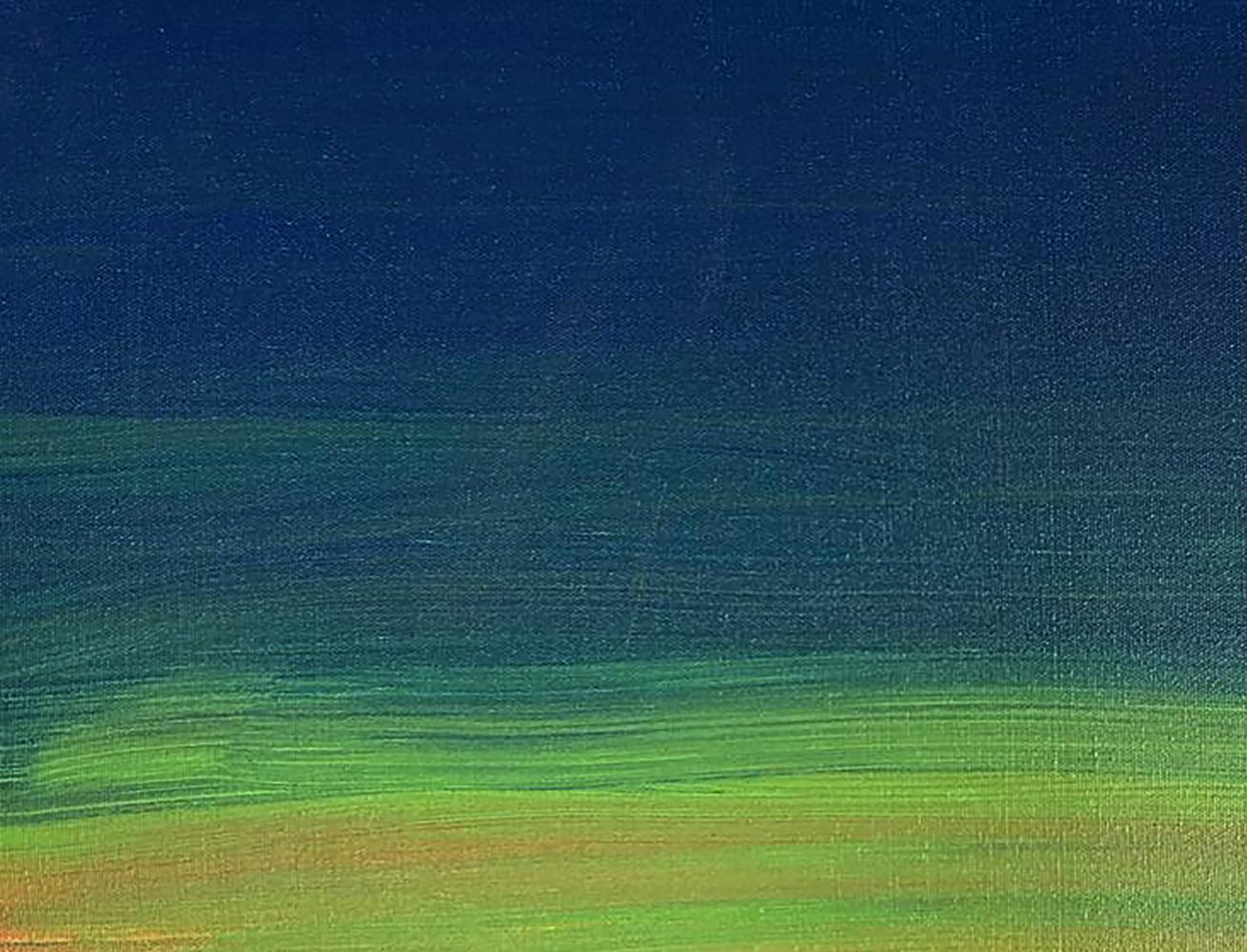 Acrylic painting Calm and focused Olga Melezhik