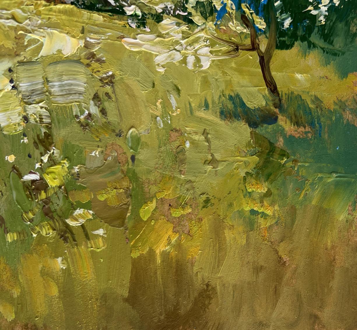 Oil painting The road to the church Yuriy Suprunchuk