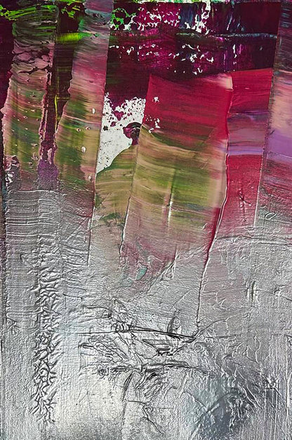 Acrylic painting Mirror of the Soul Olga Melezhik