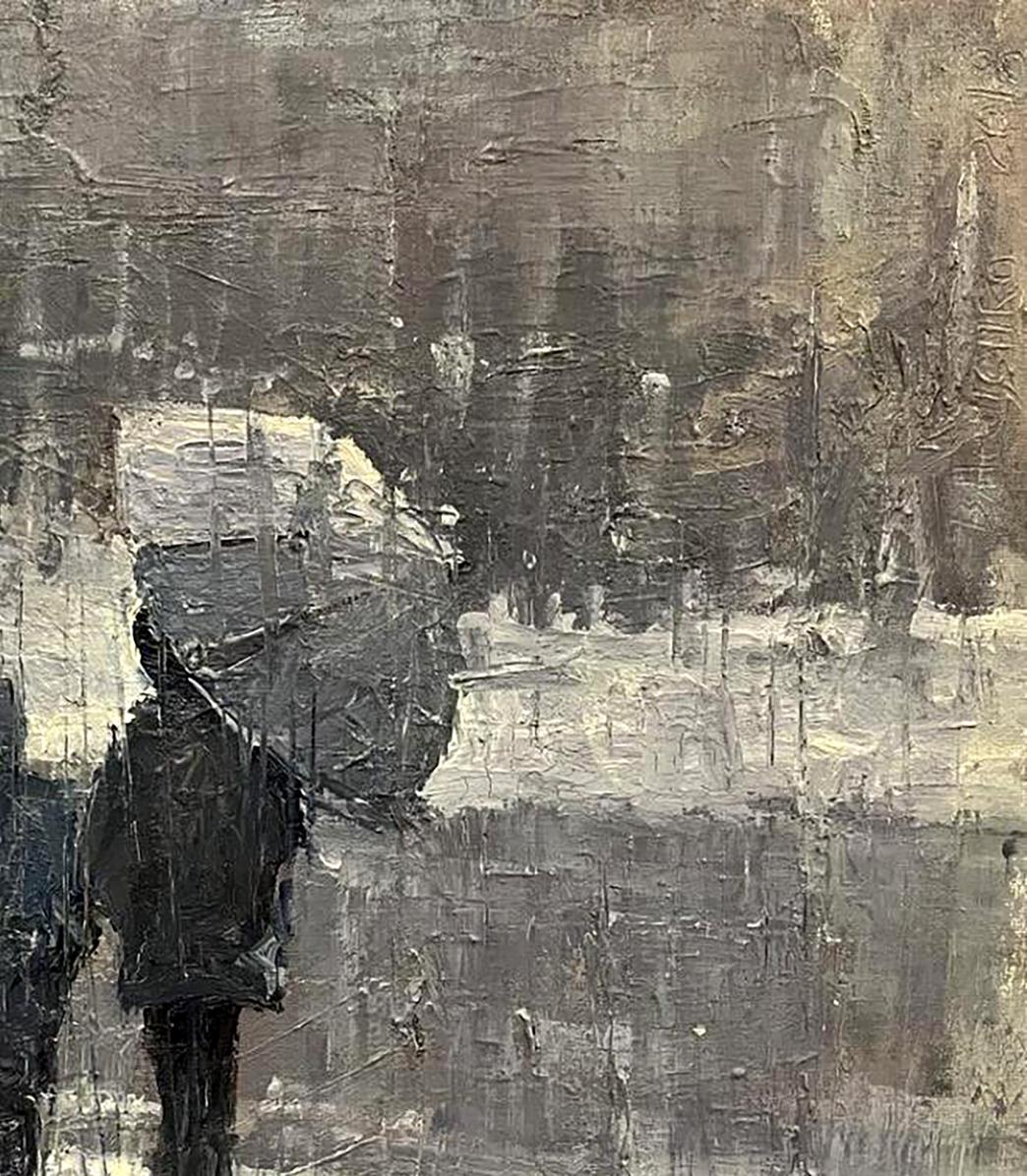 Oil painting Rain Volodymyr Pashchenko