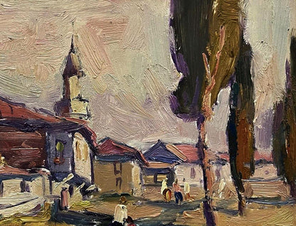 Oil painting Morning in old Istanbul Oleksandr Andreev