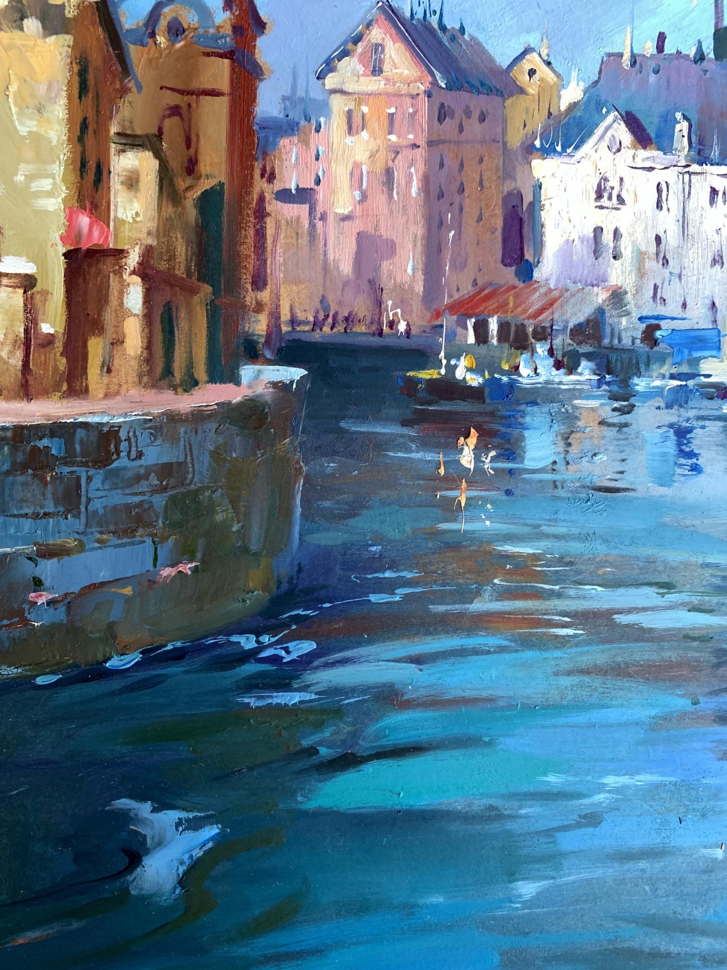 OIl painting Like in Venice Yuriy Suprunchuk