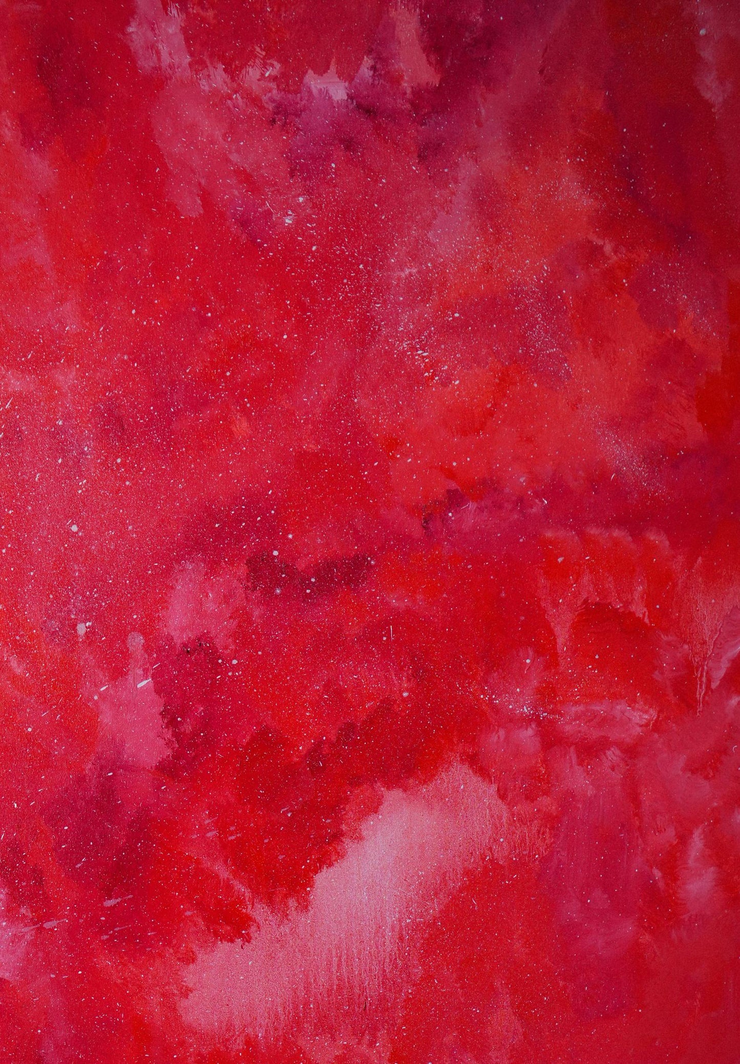 Oil painting Mistical red Victoria Kagalovska