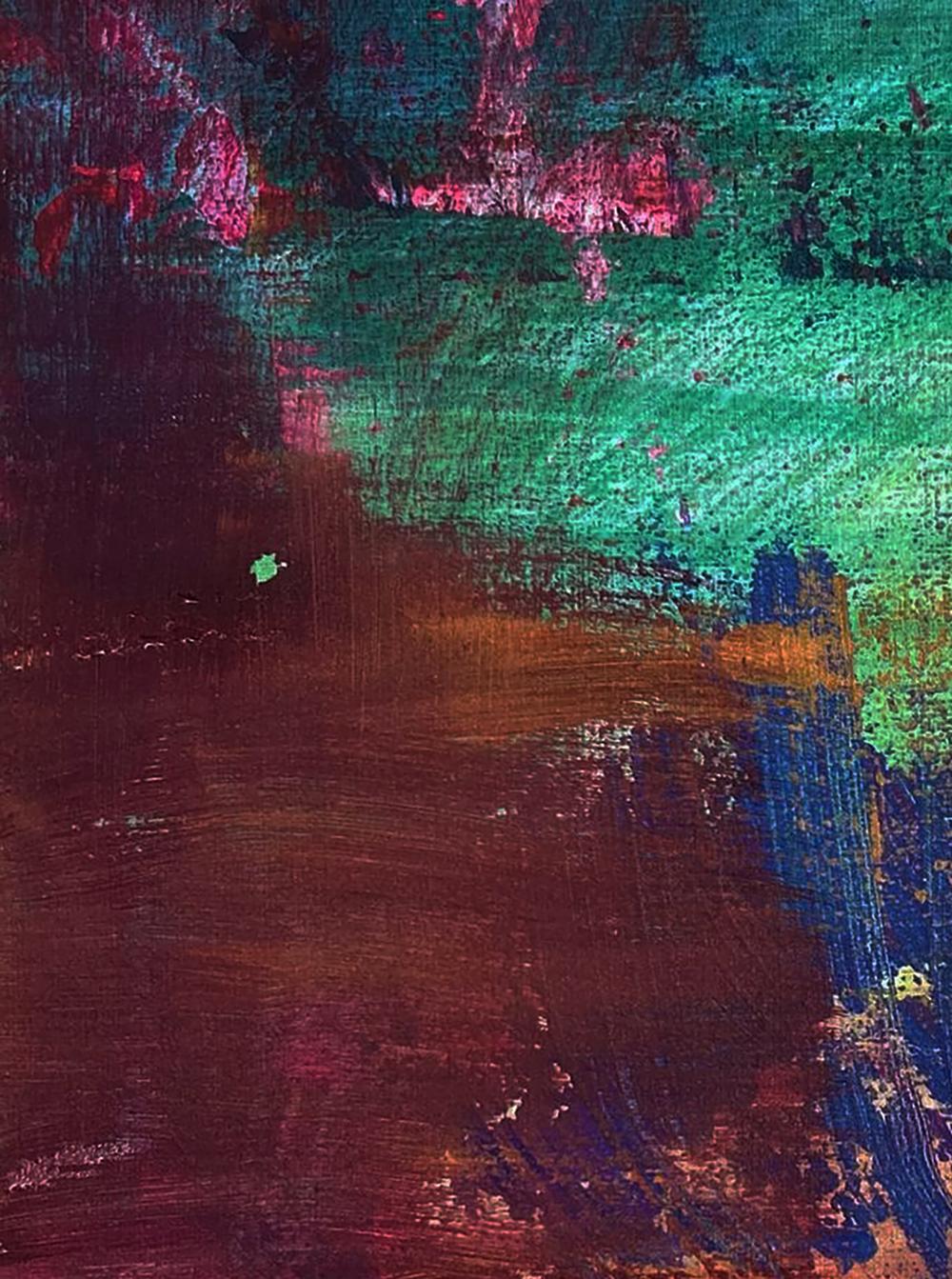 Acrylic painting Pursuit of a dream Olga Melezhik