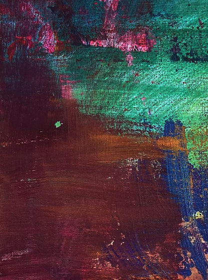 Acrylic painting Pursuit of a dream Olga Melezhik