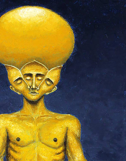 Oil painting Enlightenment Andriy Klishyn