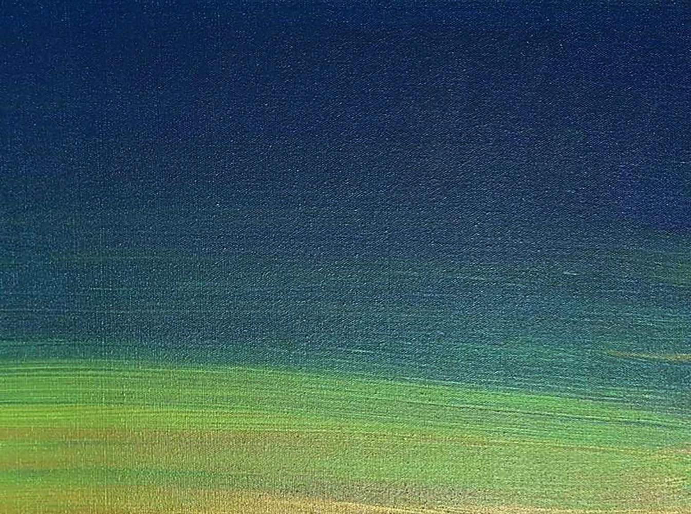 Acrylic painting Calm and focused Olga Melezhik