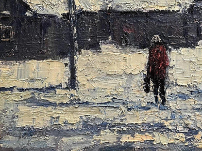 Oil painting Returning home Volodymyr Pashchenko