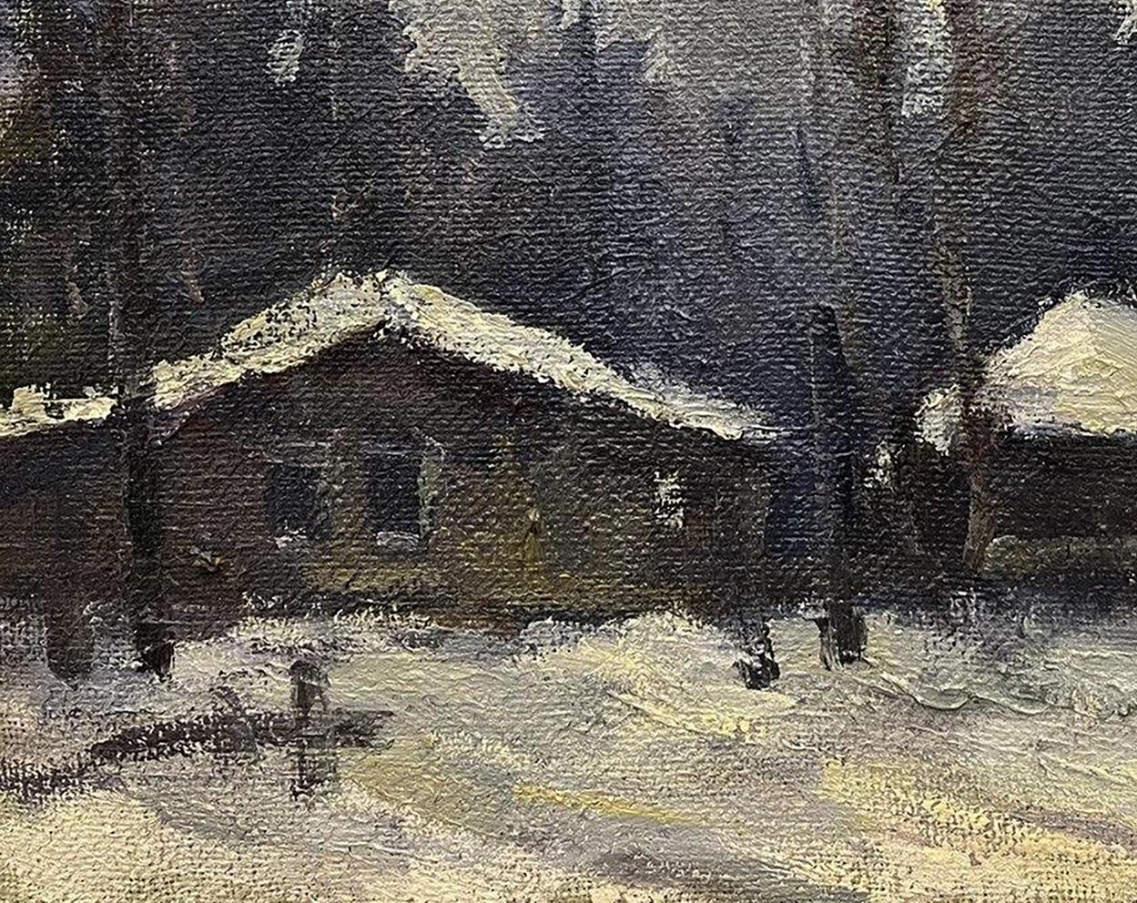 Oil painting White Night Volodymyr Pashchenko