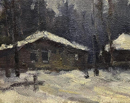 Oil painting White Night Volodymyr Pashchenko