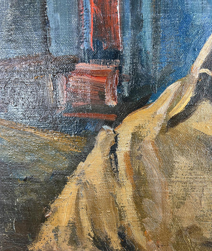 Oil painting Fire and metal Munk Igor Alexandrovich