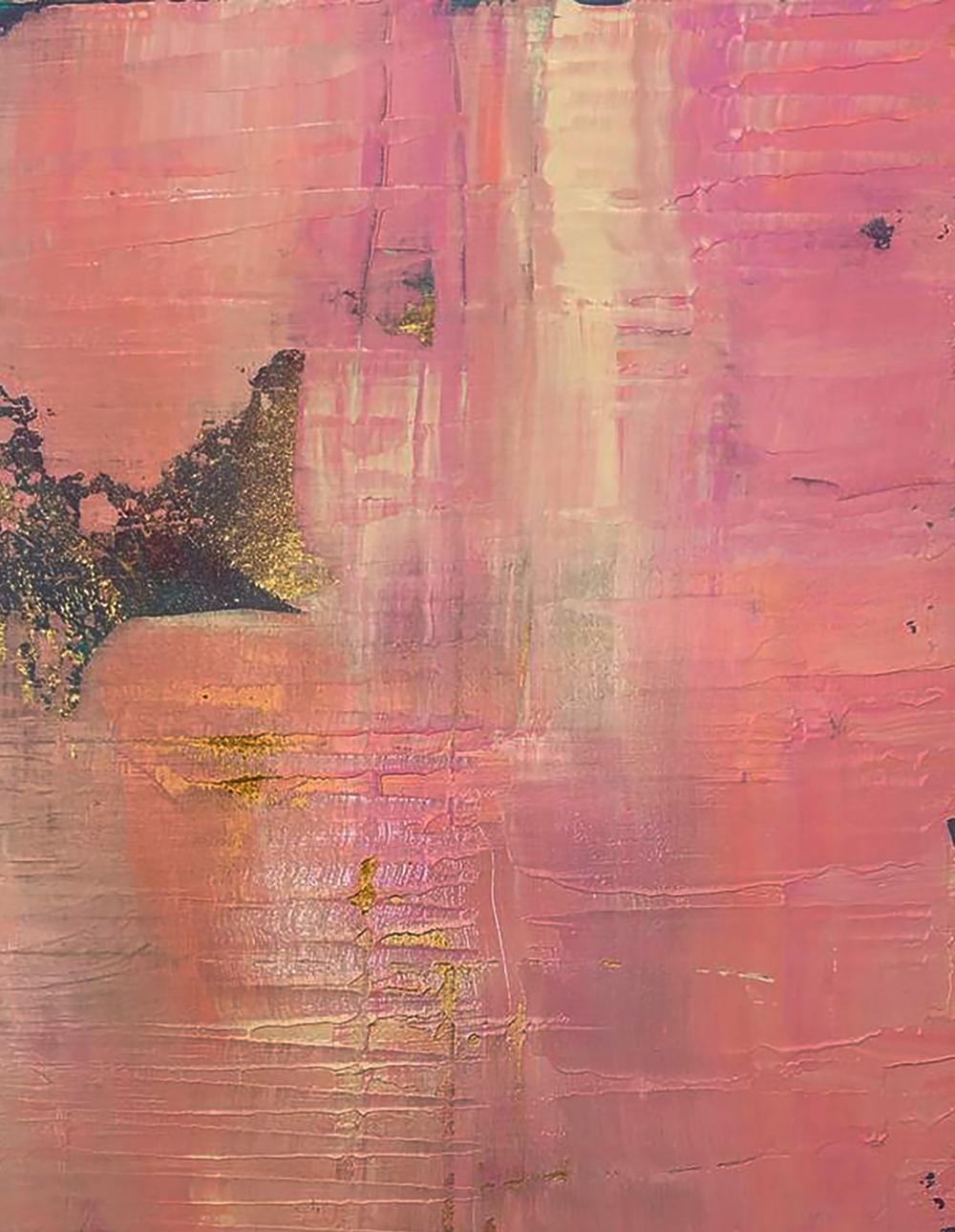 Acrylic painting Tenderness in my eyes Olga Melezhik