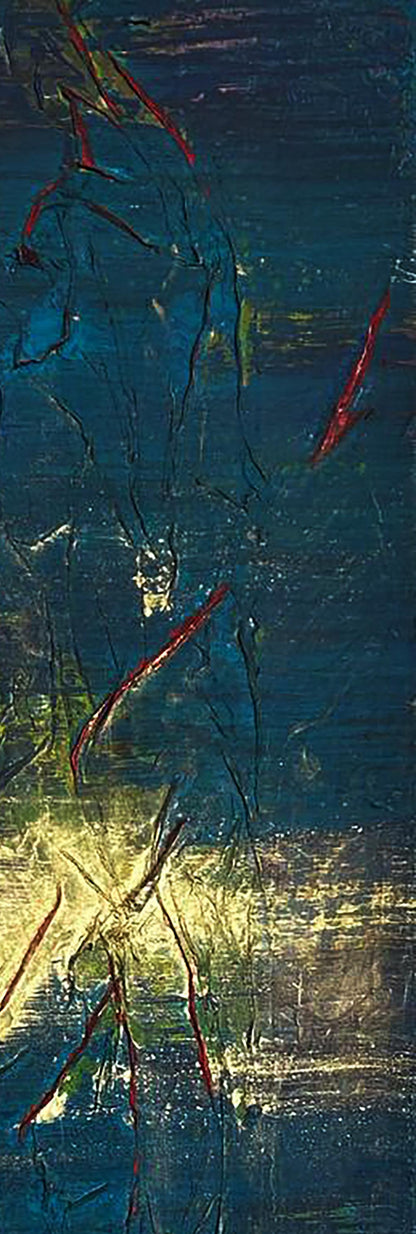 Acrylic painting Night adventure Olga Melezhik