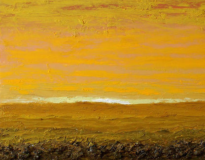 Oil painting Wasteland Andriy Klishyn