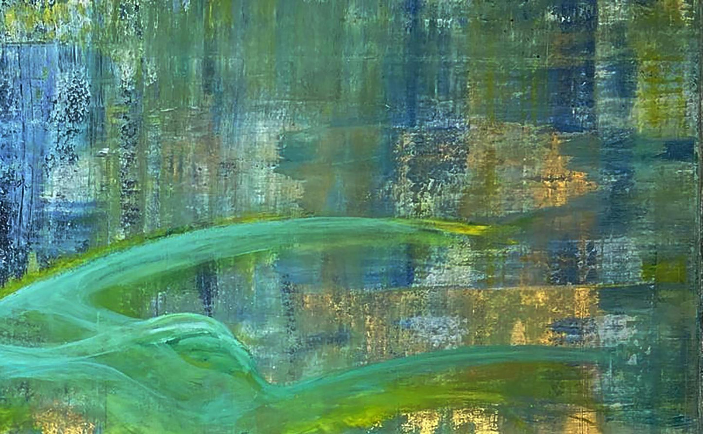 Acrylic painting Summer dream Olga Melezhik