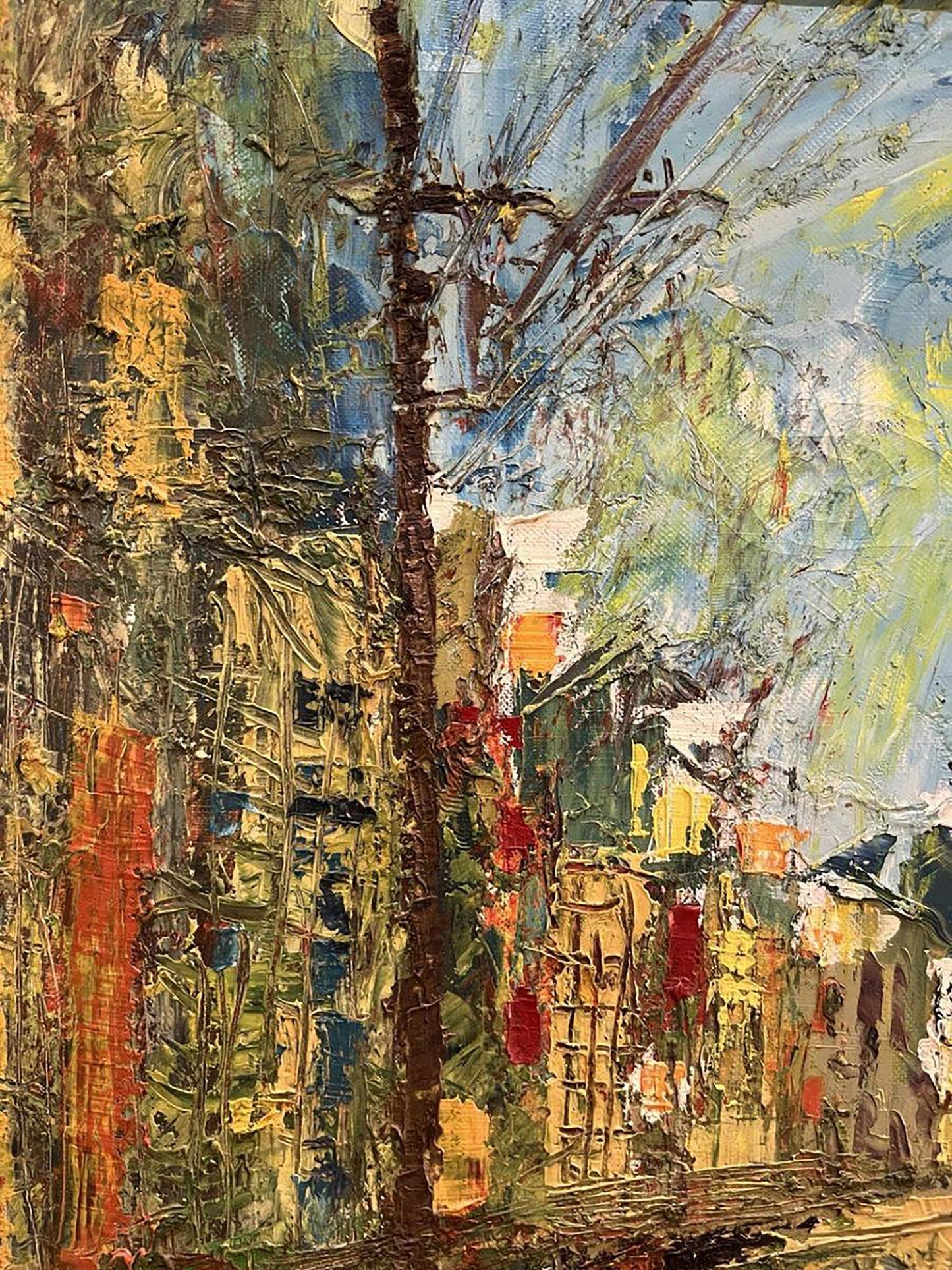 Oil painting Street in Rio de Janeiro Serhiy Kovalev