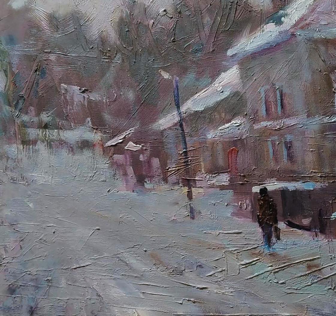 Oil painting Opishnia Volodymyr Pashchenko