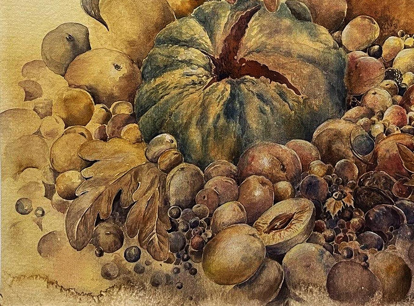 Watercolor painting Still life with pests Dmytro Startsev