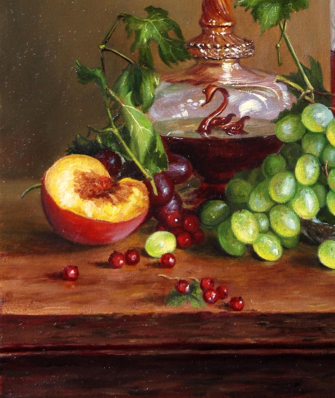 Oil painting Honey decanter Valeriy Bulat