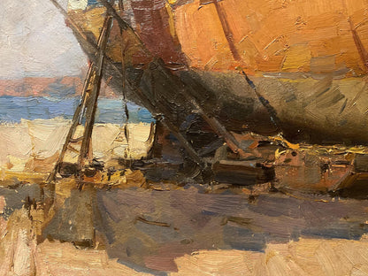 Oil painting On the shore Osipov Alexander