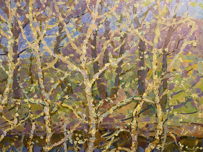 Oil painting April Awakening Grigoriy Ruban