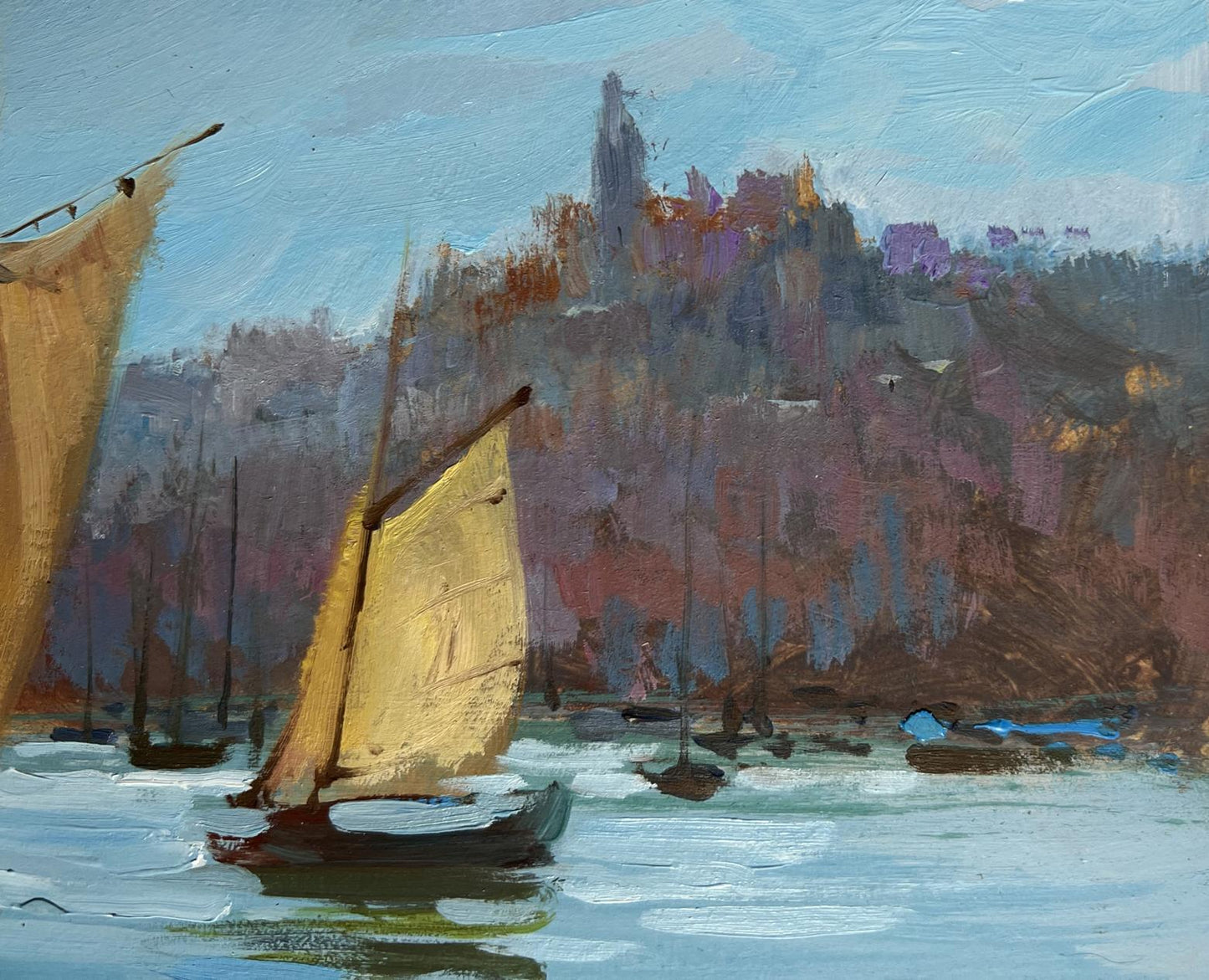 OIl painting Sailing holidays Yuriy Suprunchuk