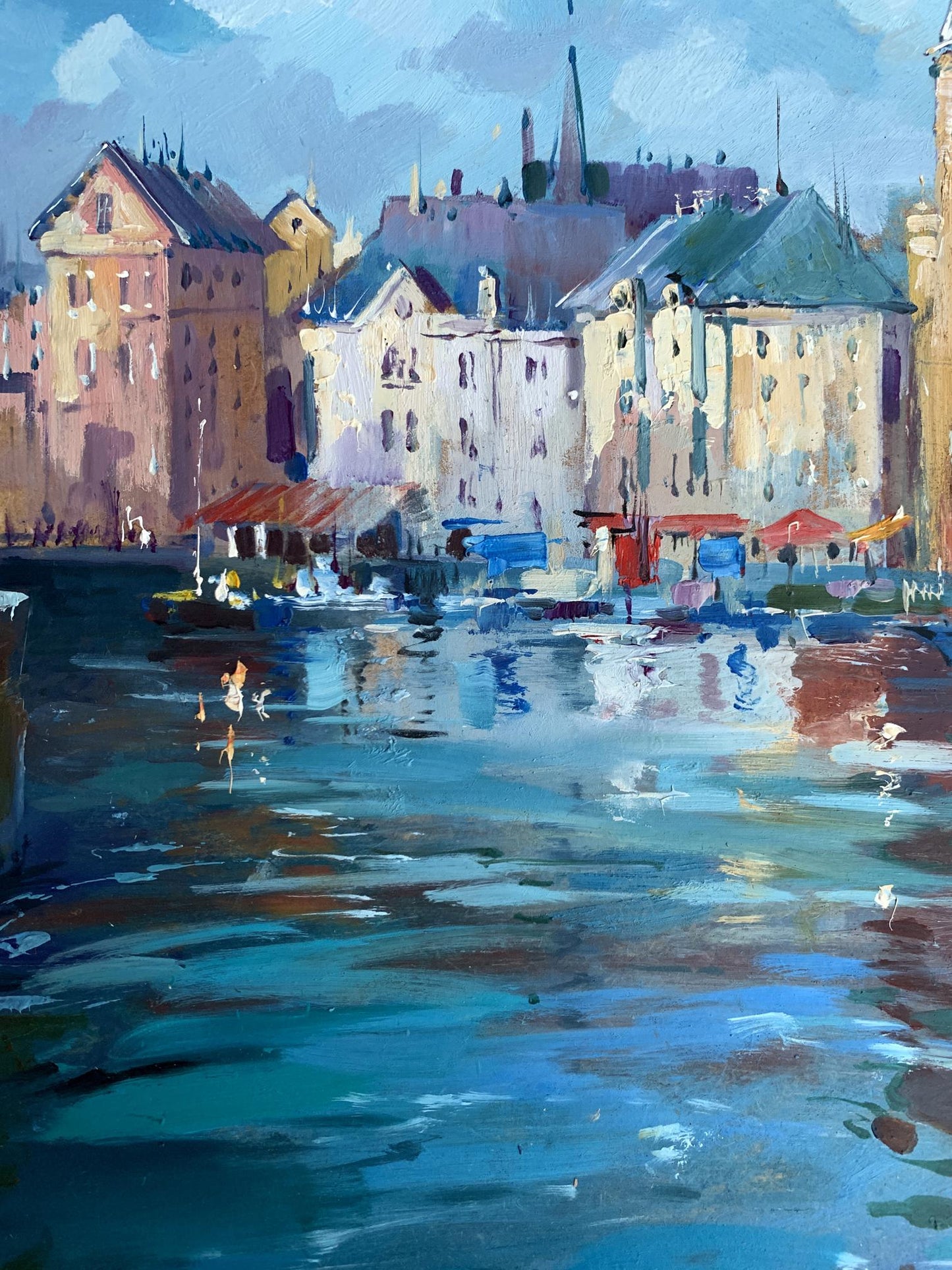 OIl painting Like in Venice Yuriy Suprunchuk