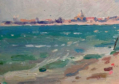 Oil painting Sea shores Yury Konovalov