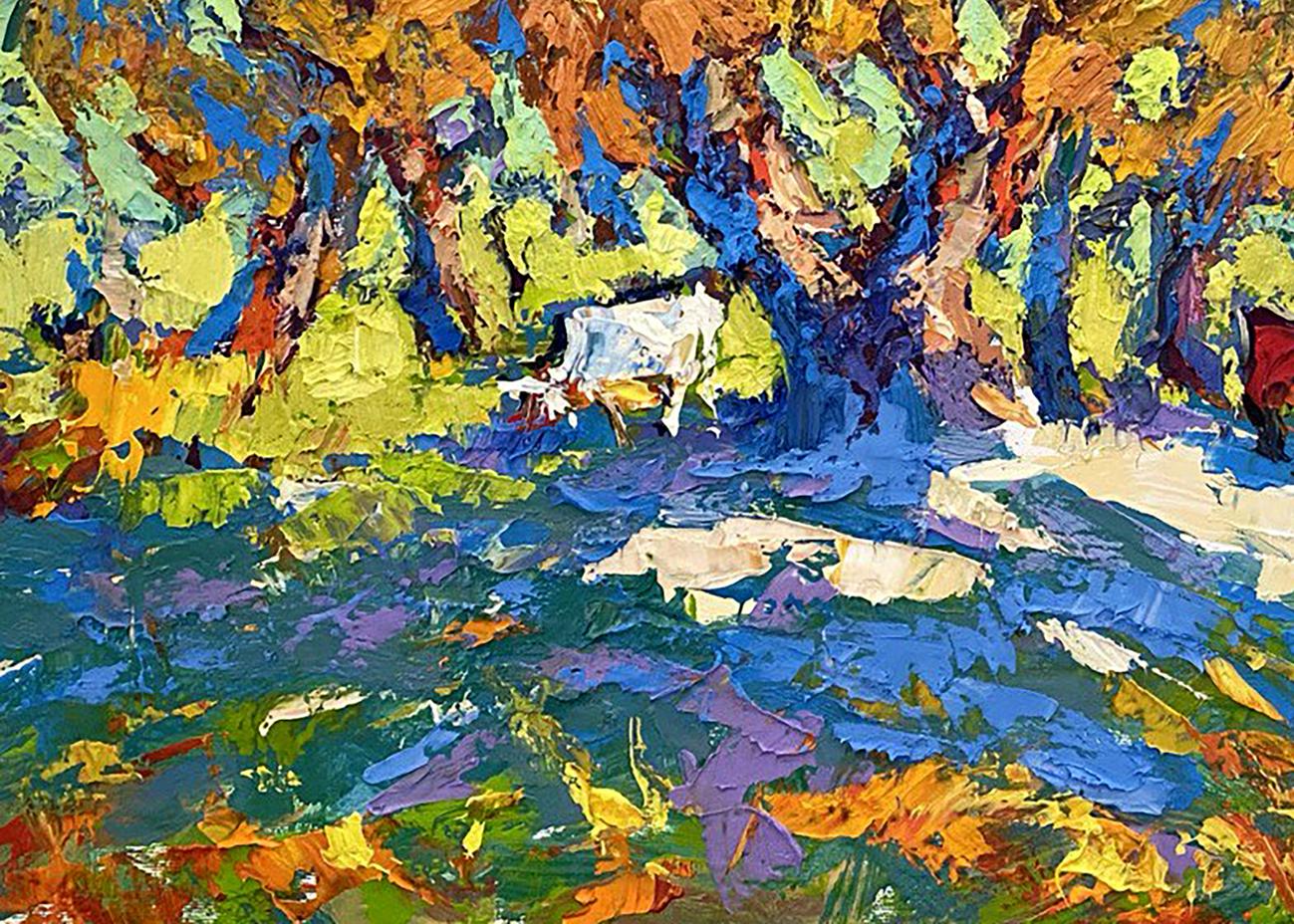 Oil painting Autumn rustle Oleksiy Ivanyuk