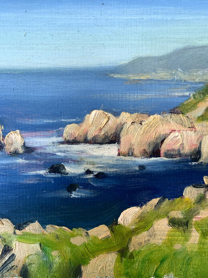 Oil painting Clear day at the coast Mykhailo Burdylo