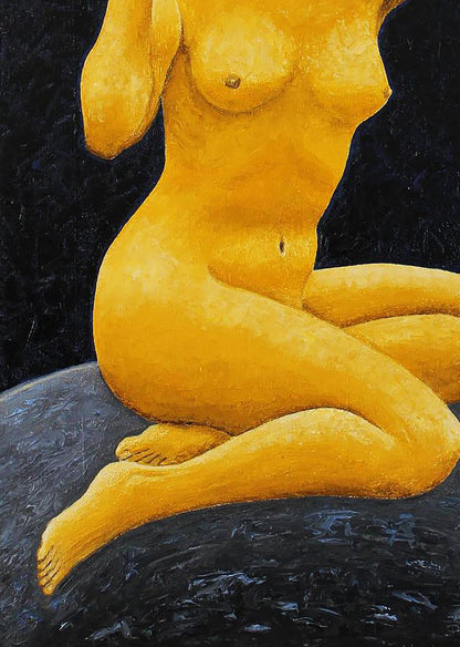 Oil painting Terra Andriy Klishyn